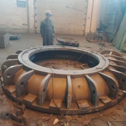 Large cast iron parts